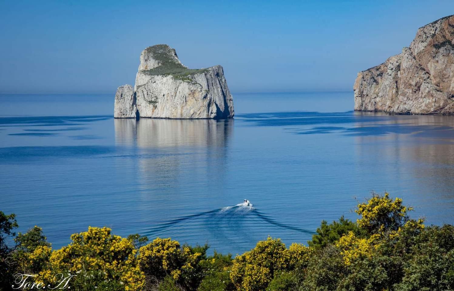La Perla E Le Conchiglie Tanca Piras Vista Mare Villa Nebida Dış mekan fotoğraf