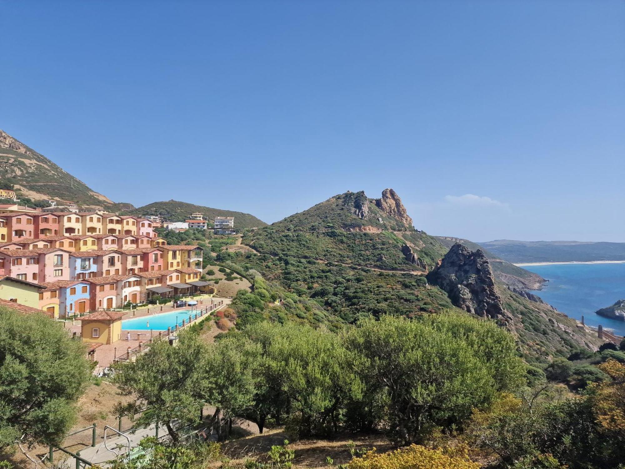 La Perla E Le Conchiglie Tanca Piras Vista Mare Villa Nebida Dış mekan fotoğraf