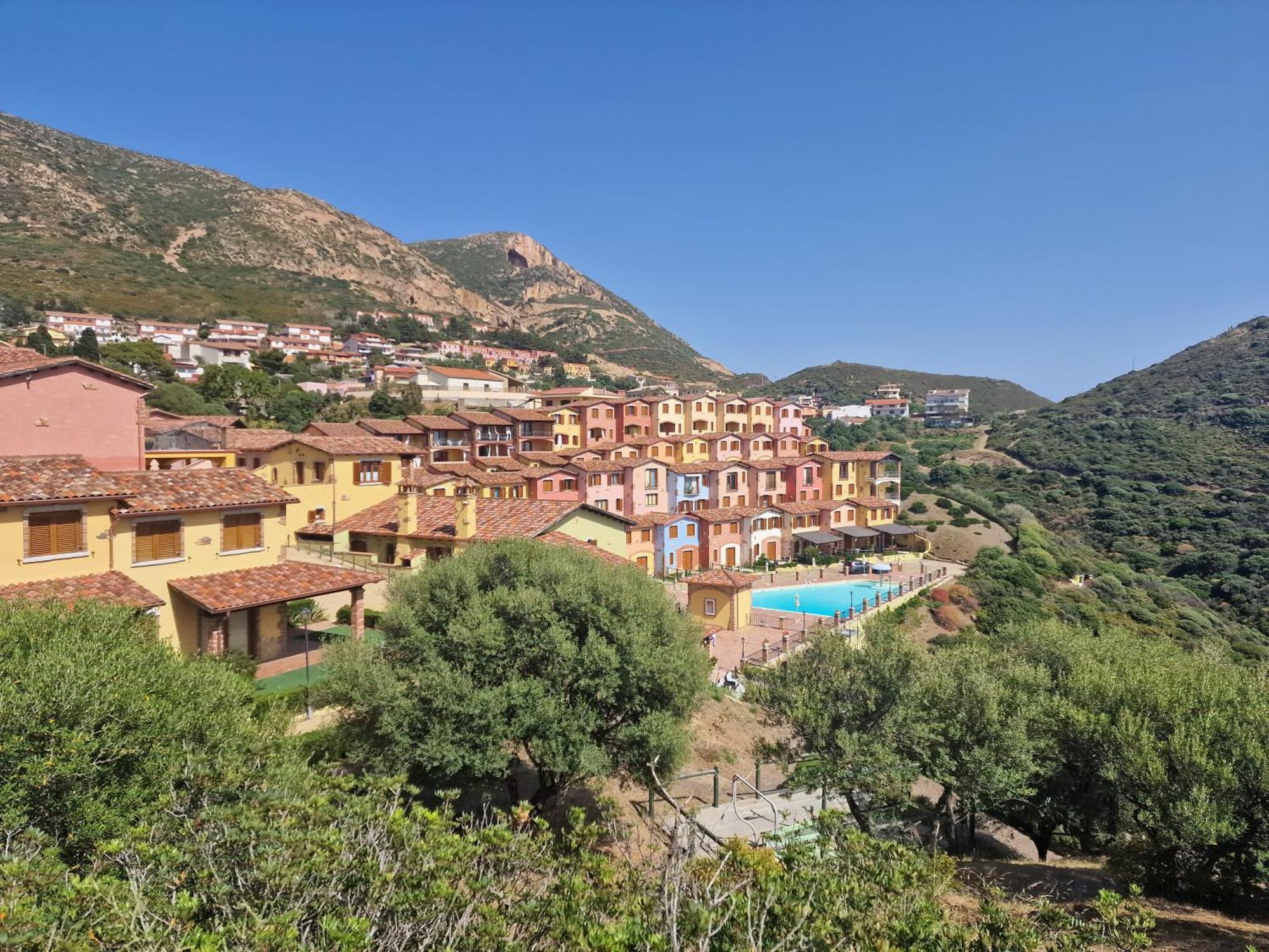 La Perla E Le Conchiglie Tanca Piras Vista Mare Villa Nebida Dış mekan fotoğraf